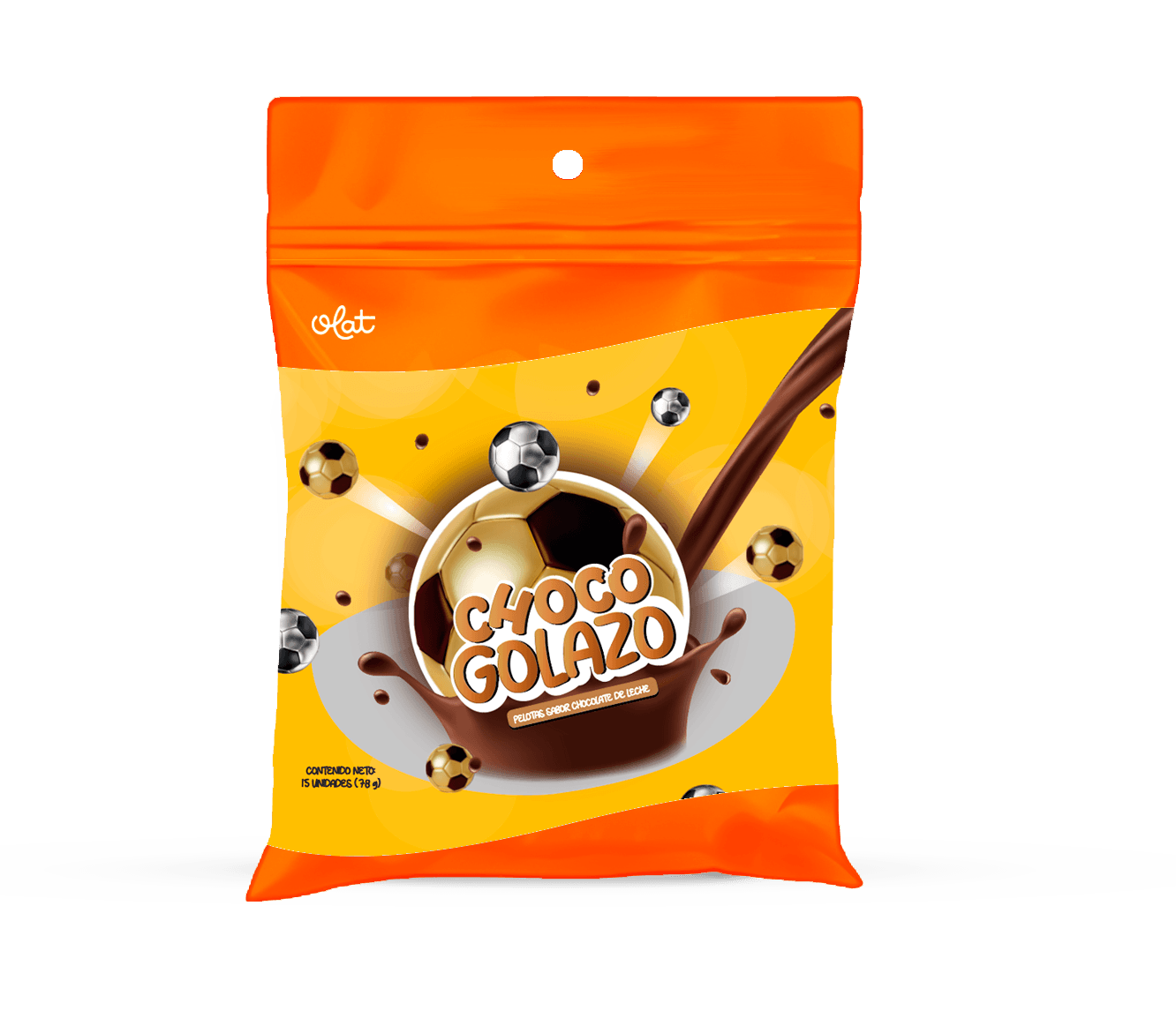 Choco Golazo (esferas sabor chocolate de leche)